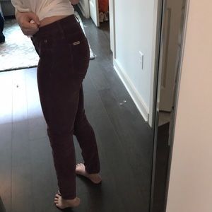 Hudson Jeans Skinny Corduroys Size 26